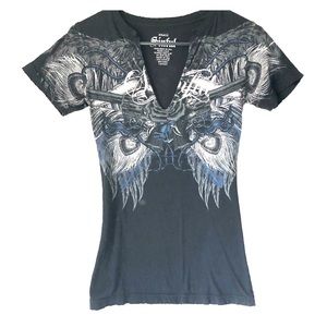 SINFUL womens shirt small